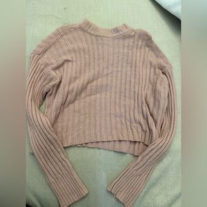 American Eagle Outfitters Blush Knit Sweater